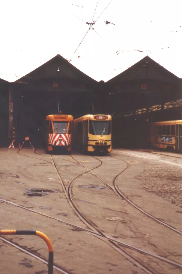 Brüssel Arbeitswagen 2 innen Rue d'Enghien (1981)