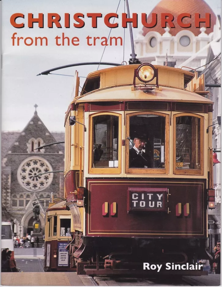 Buch: Christchurch Tramway Linie mit Triebwagen 11, die Vorderseite (2011)