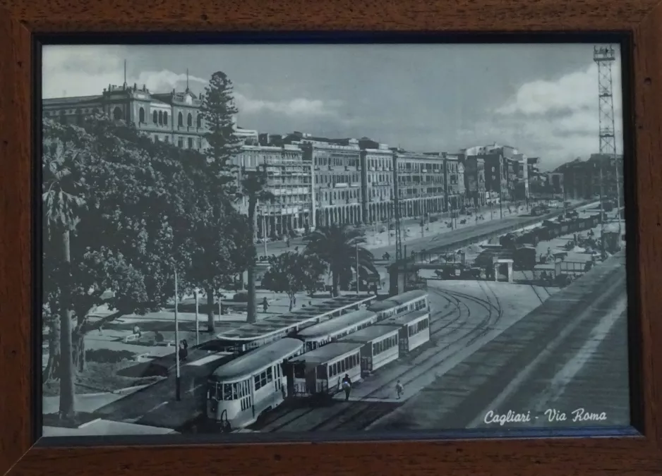 Cagliari auf Via Roma (1950)
