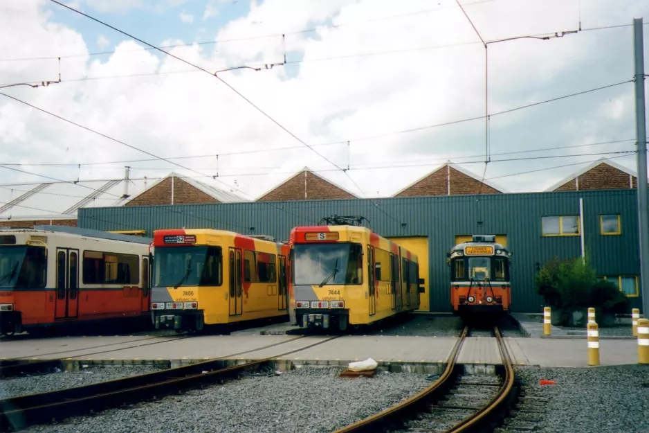 Charleroi Gelenkwagen 7406 am Jumet (2007)