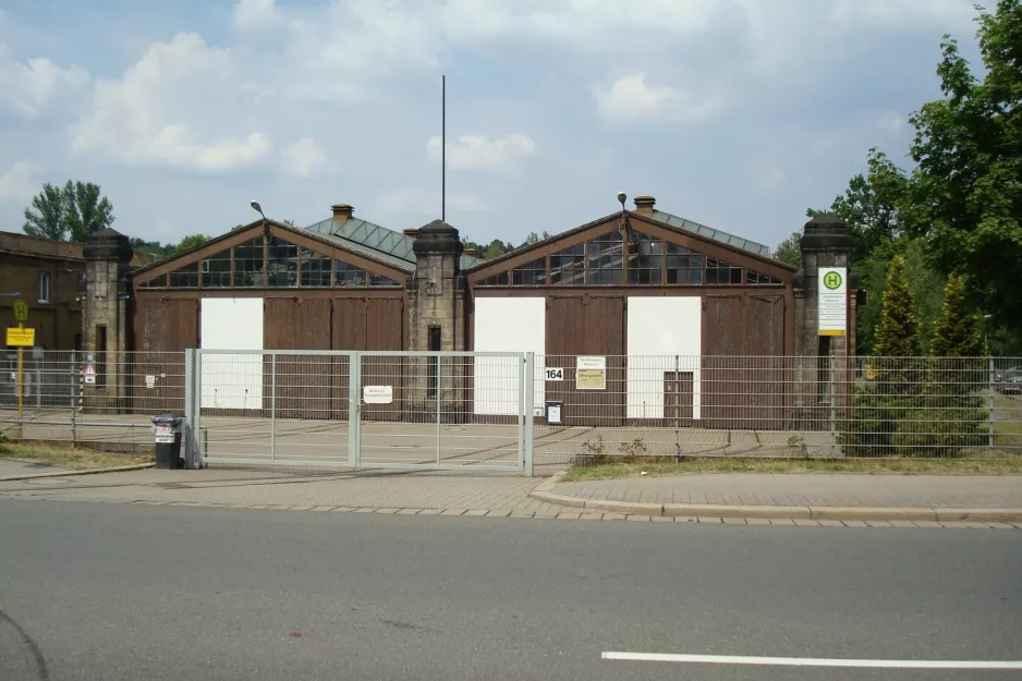 Chemnitz vor Straßenbahnmuseum (2008)