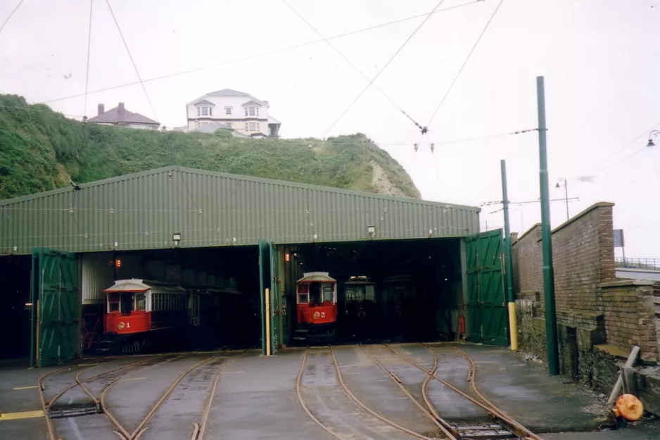 Douglas, Isle of Man Triebwagen 1 am Derby Castle (2006)