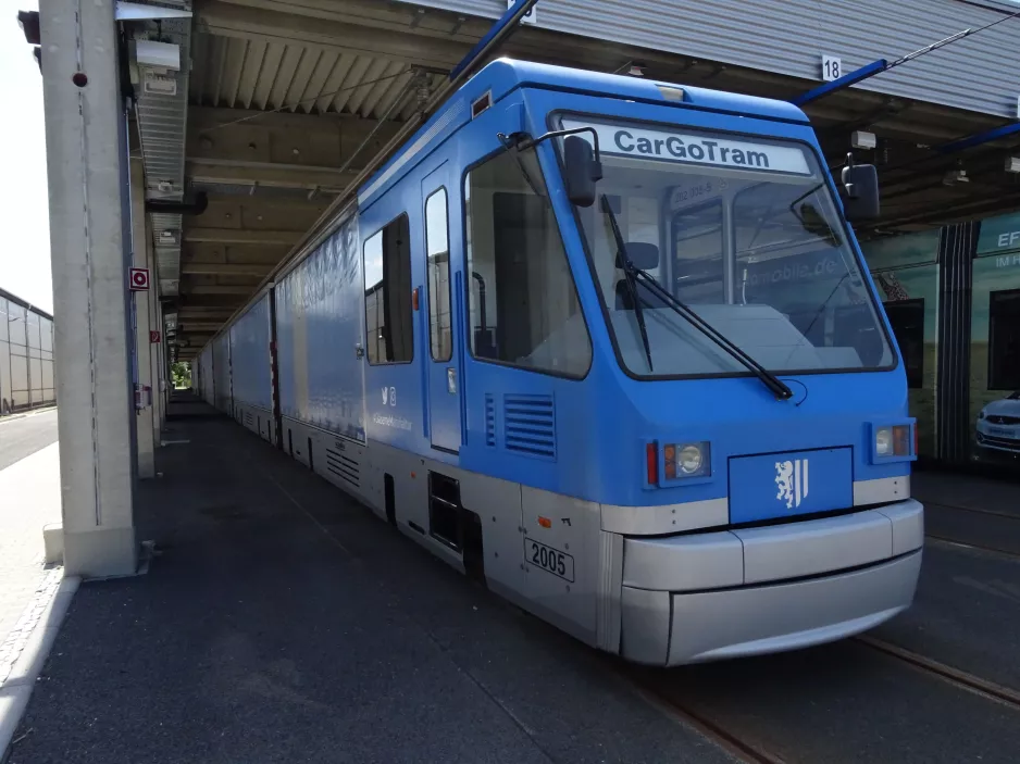 Dresden Motorgüterwagen 2005 am Betriebshof Trachenberge (2019)