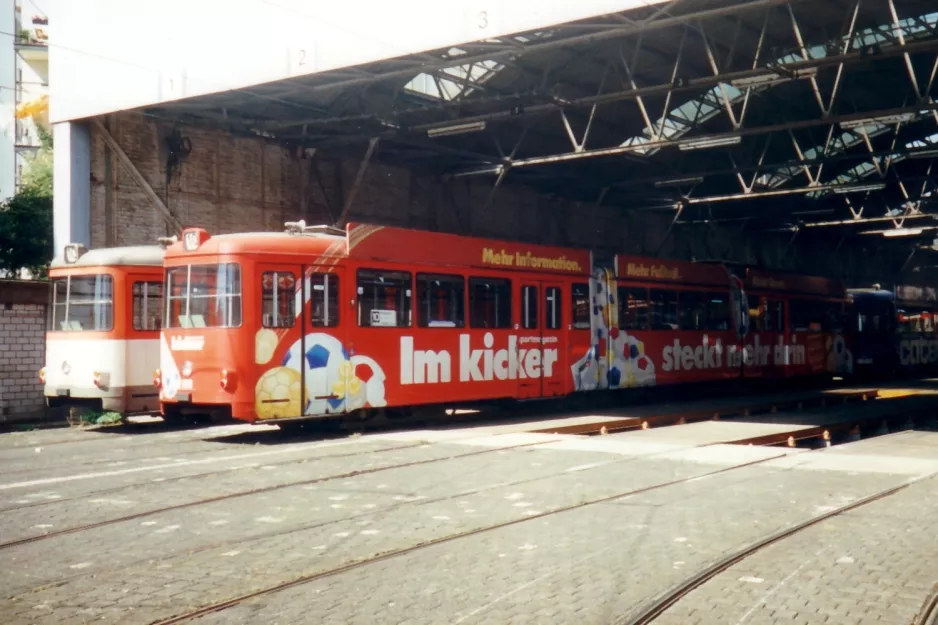 Frankfurt am Main Gelenkwagen 815 innen Depot Sachsenhausen (1999)