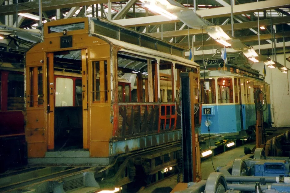 Göteborg Beiwagen 248 innen Gårdahallen (2005)