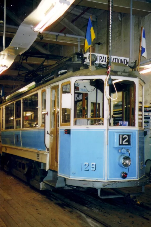 Göteborg Triebwagen 129 innen Gårdahallen (2005)