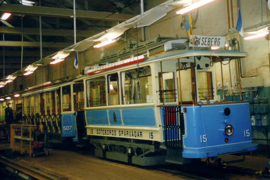 Göteborg Triebwagen 15 innen Gårdahallen (2005)