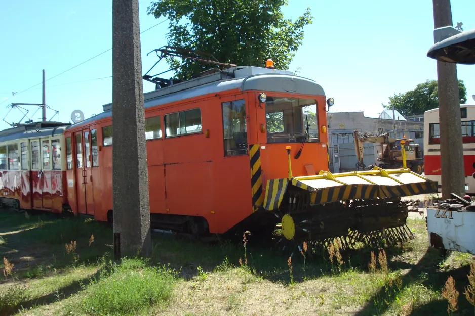 Gorzów Wielkopolski Arbeitswagen 01 am Wieprzyce (2015)