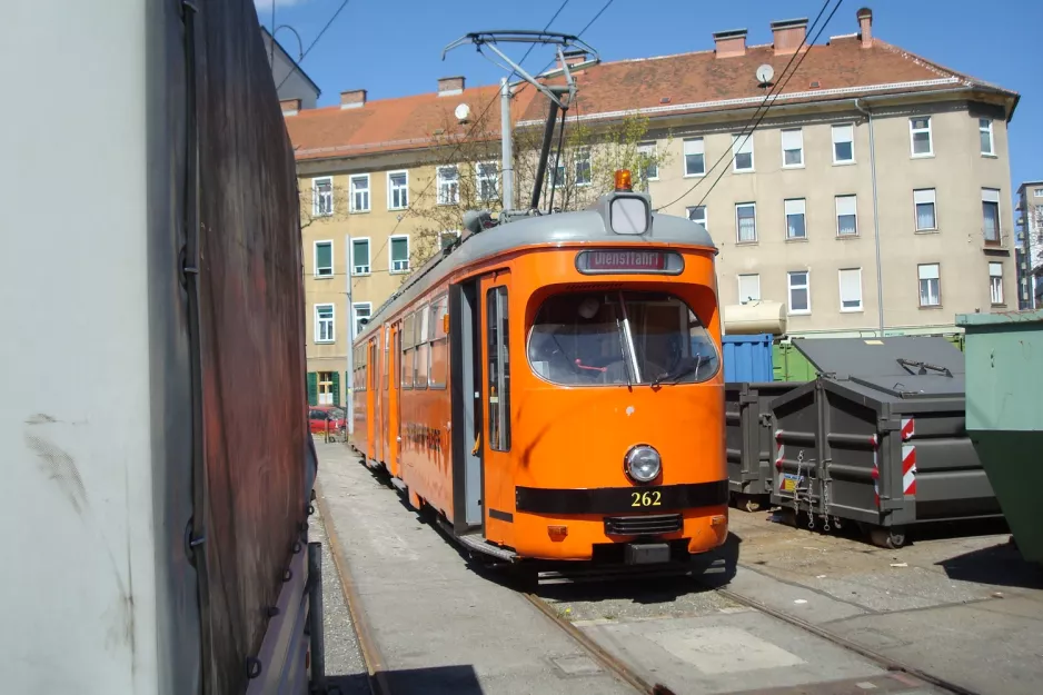 Graz Arbeitswagen 262 am Steyrergasse (2012)