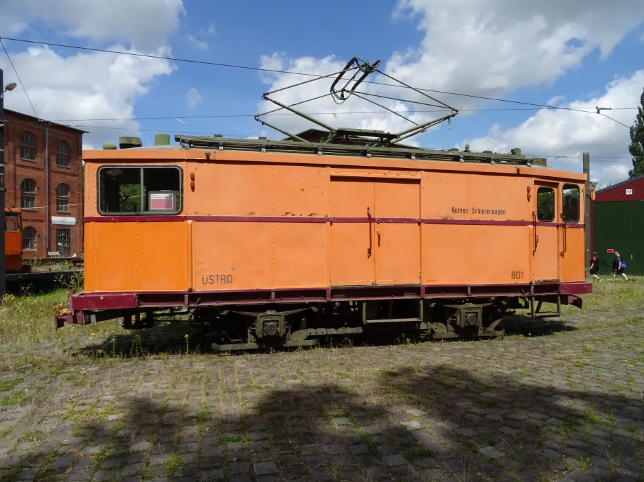 Hannover Arbeitswagen 801 auf Hannoversches Straßenbahn-Museum (2024)