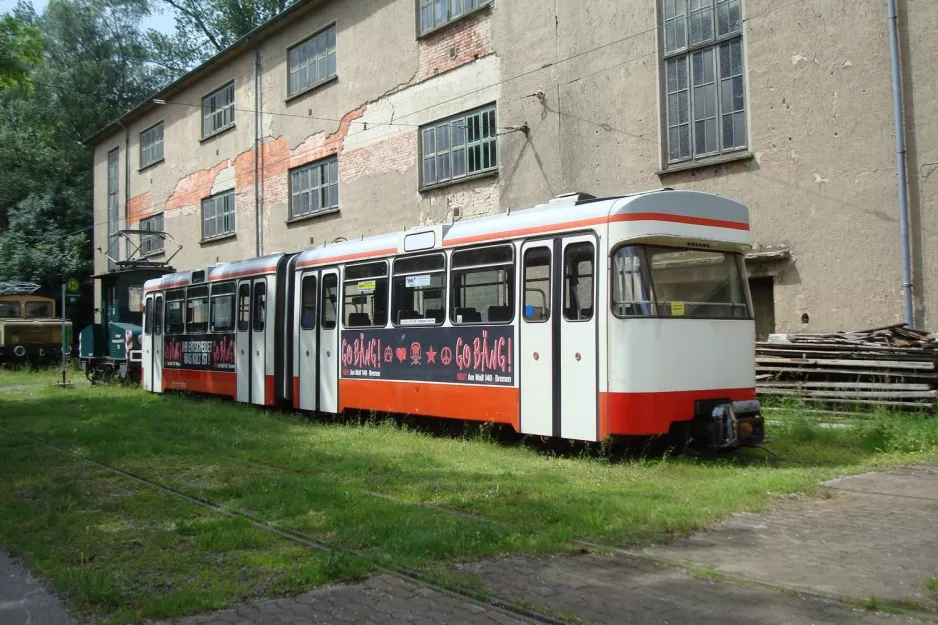 Hannover Beiwagen 3733 am Lager- und Abstelhalle (2012)