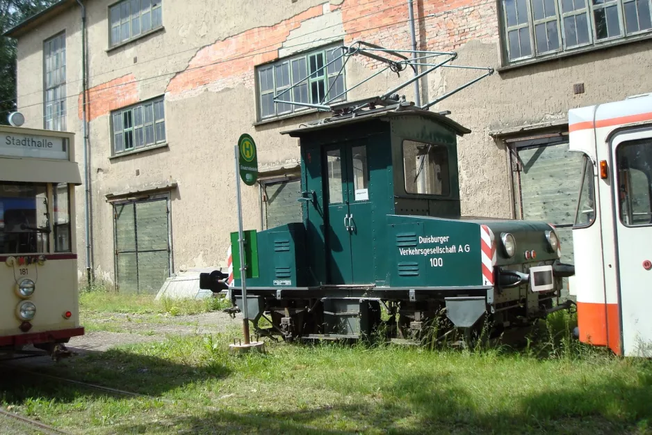 Hannover Motorgüterwagen 100 am Lager- und Abstelhalle (2012)