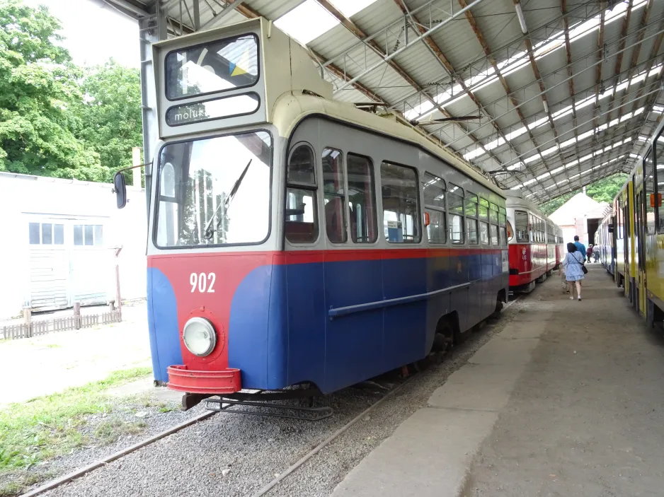 Hannover Triebwagen 902 auf Hannoversches Straßenbahn-Museum (2024)