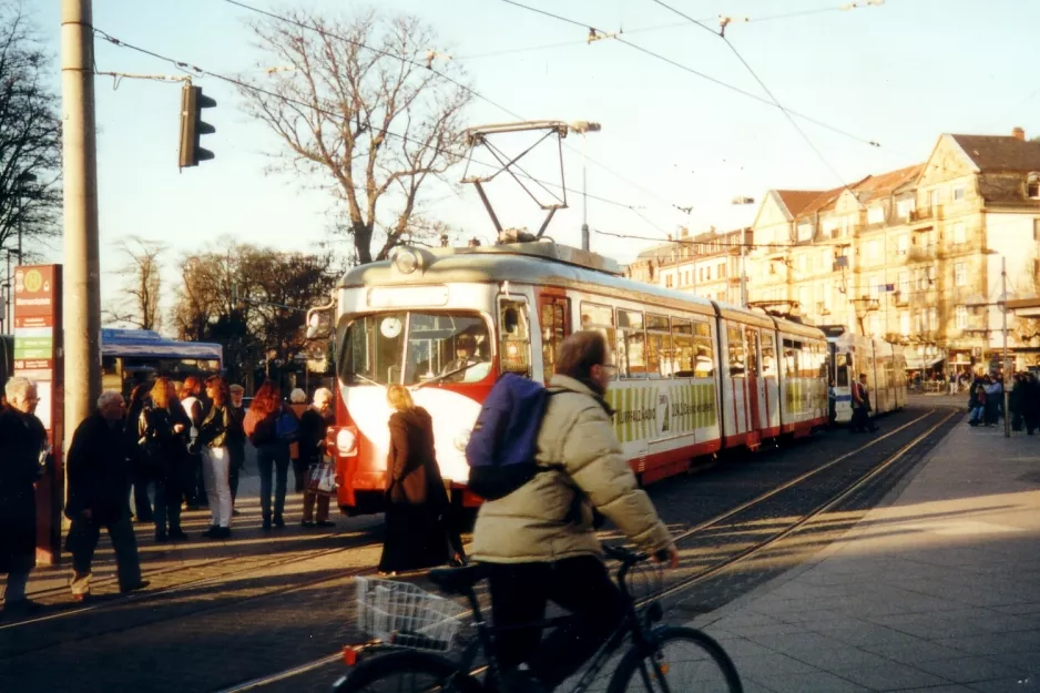 Heidelberg Regionallinie 5  am Bismarckplatz (2001)