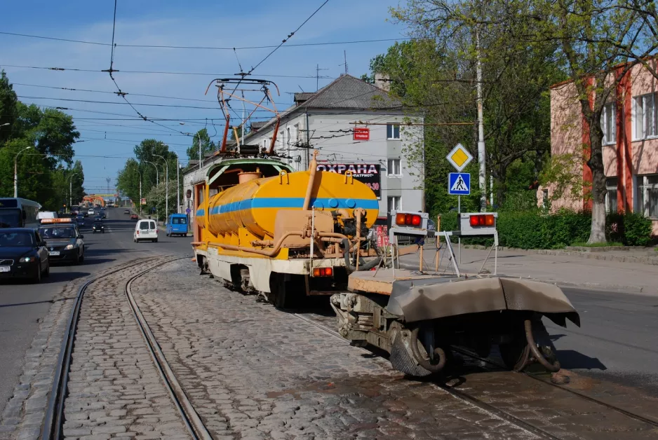 Kaliningrad Arbeitswagen 012 auf Ulitsa Kiyevskaya (2012)