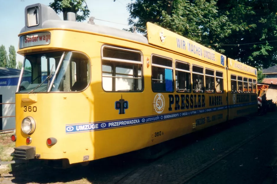 Kassel Gelenkwagen 360 draußen Holländische Str. (1999)