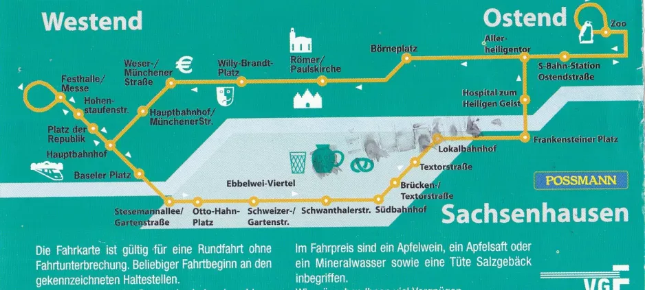 Kinderkarte für Ebbelwei-Expreß, die Rückseite (2004)