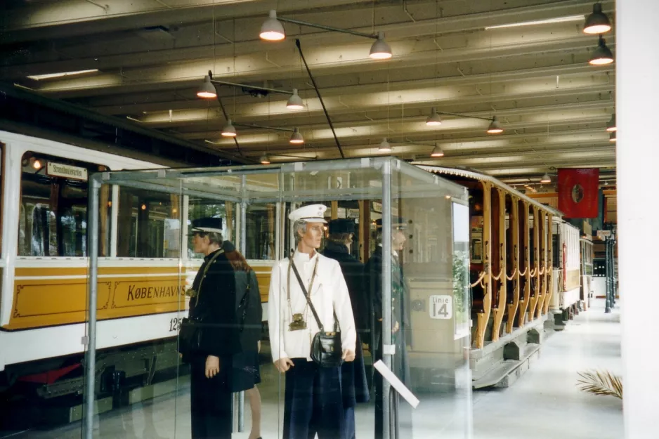 Kopenhagen Offen Beiwagen 389 im HT Museum (2003)