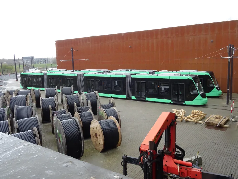 Kopenhagen Stadtbahnwagen 106 am Kontrol- og Vedligeholdelsescenteret (2024)