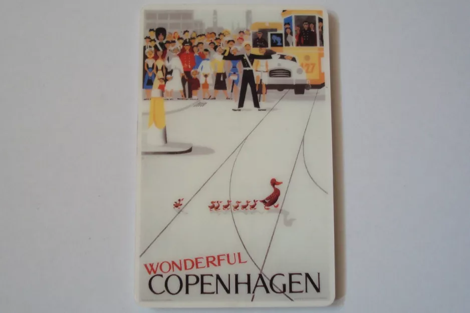 Kühlschrankmagnet: Kopenhagen Wonderful Copenhagen (1953)