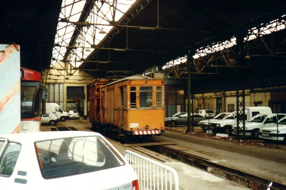 Lille Turmwagen 912 in der Lagerhalle Saint Maur (2002)