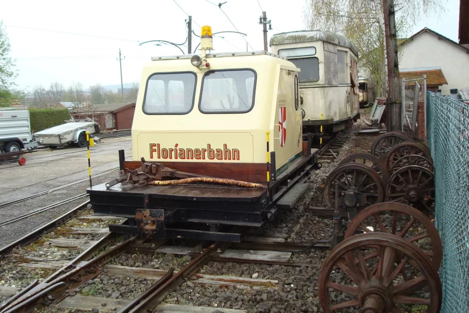 Linz Arbeitswagen "Warz" auf Club Florianerbahn (2012)
