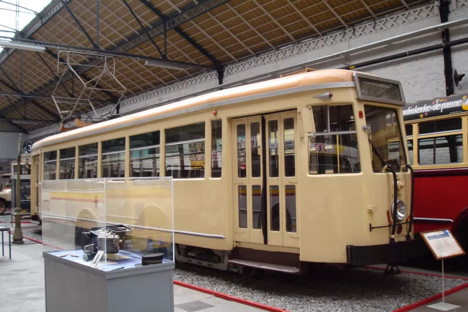 Lüttich Triebwagen 10063 im Musée des Transports en Commun (2010)