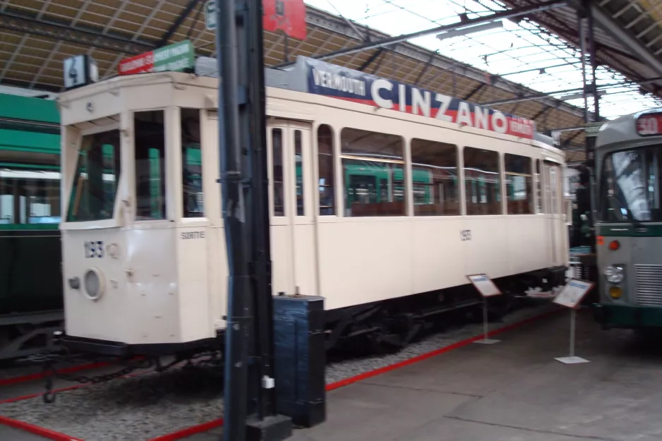 Lüttich Triebwagen 193 im Musée des Transports en Commun (2010)