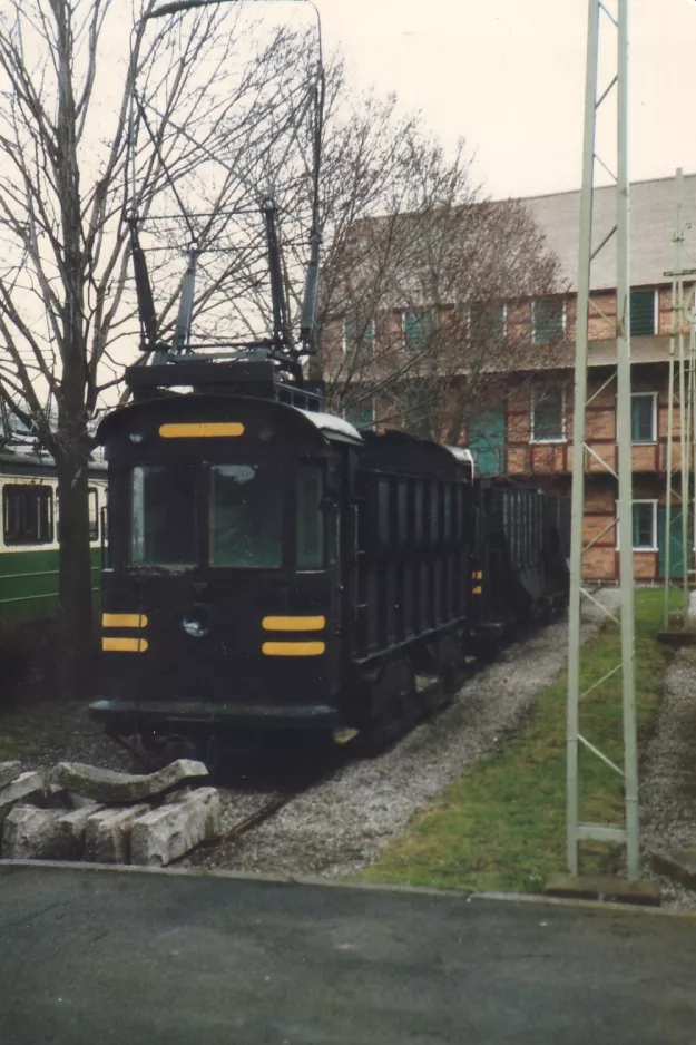 Malmö Museumswagen Koltåget 106 am Teknikens och Sjöfartens Hus (1985)