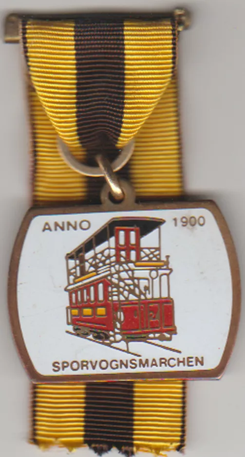 Medaille: Anno 1900 Sporvognsmarchen (1993)