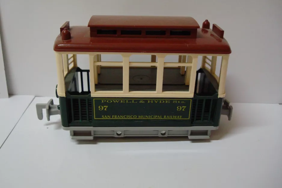 Modellstraßenbahn: San Francisco  seit Cable Car nr. 97 (1980)