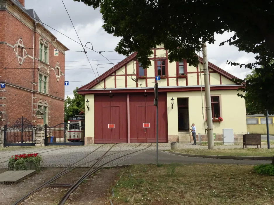 Naumburg (Saale) vor Naumburger Straßenbahn (2023)