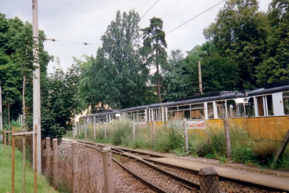 Nordhausen auf der Seitenbahn bei Parkallee (1993)