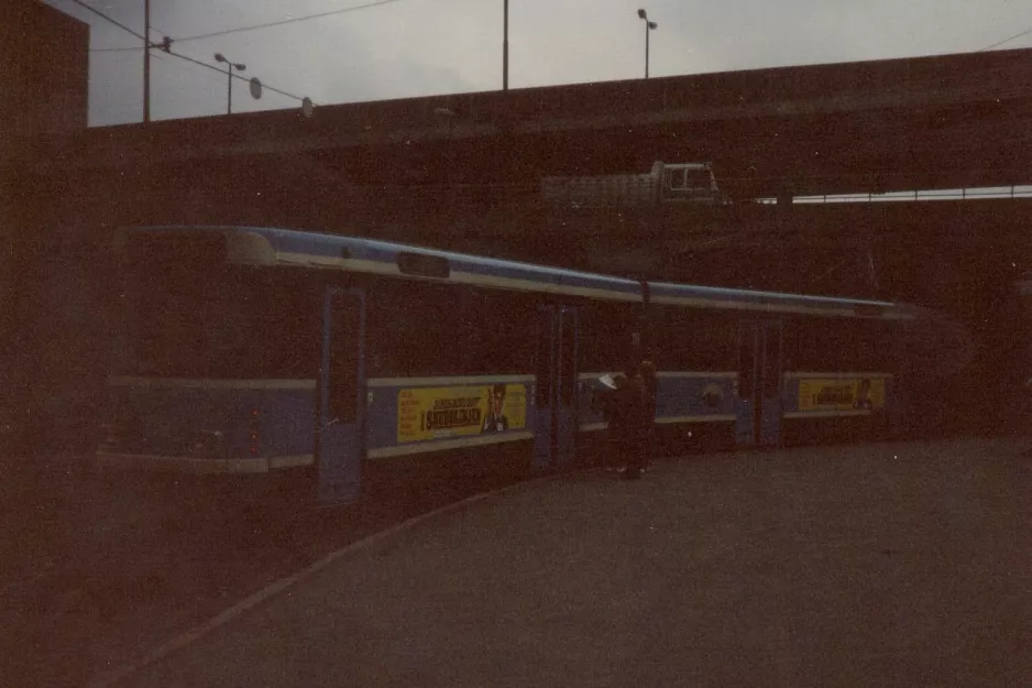 Oslo Straßenbahnlinie 19 am Sinsen (1987)
