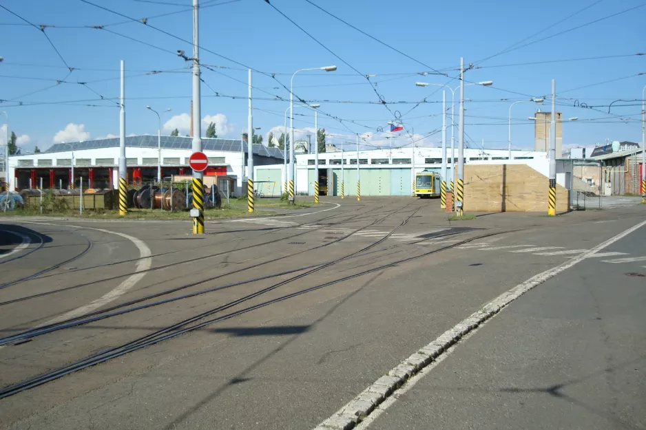 Plzeň vor Vozovna Slovany (2008)