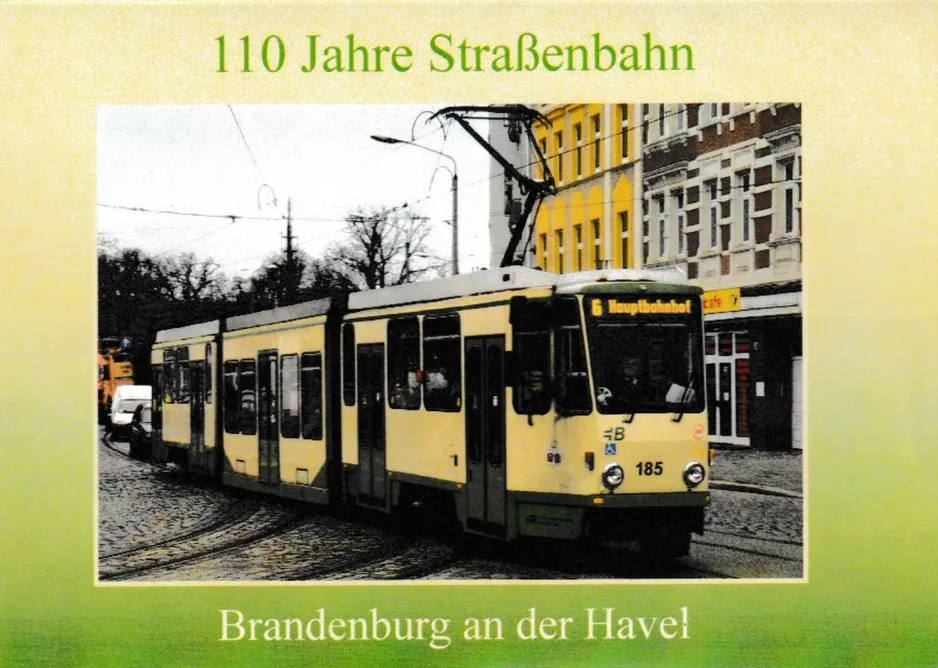 Postkarte: Brandenburg an der Havel, die Vorderseite (2007)