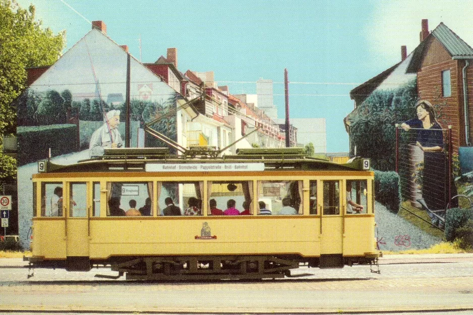 Postkarte: Bremen Triebwagen 134  Bremer Neustadt (2014)