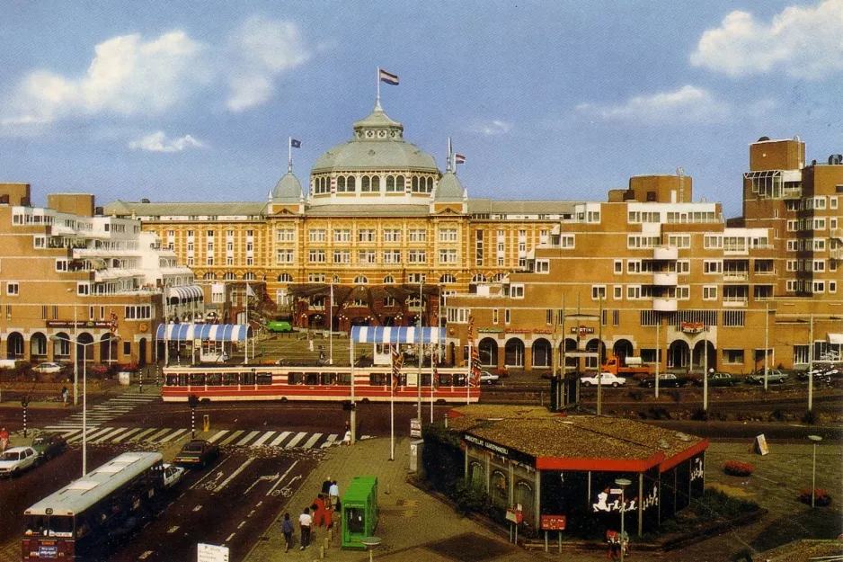 Postkarte: Den Haag vor Kurhaus, Scheveningen (1988)