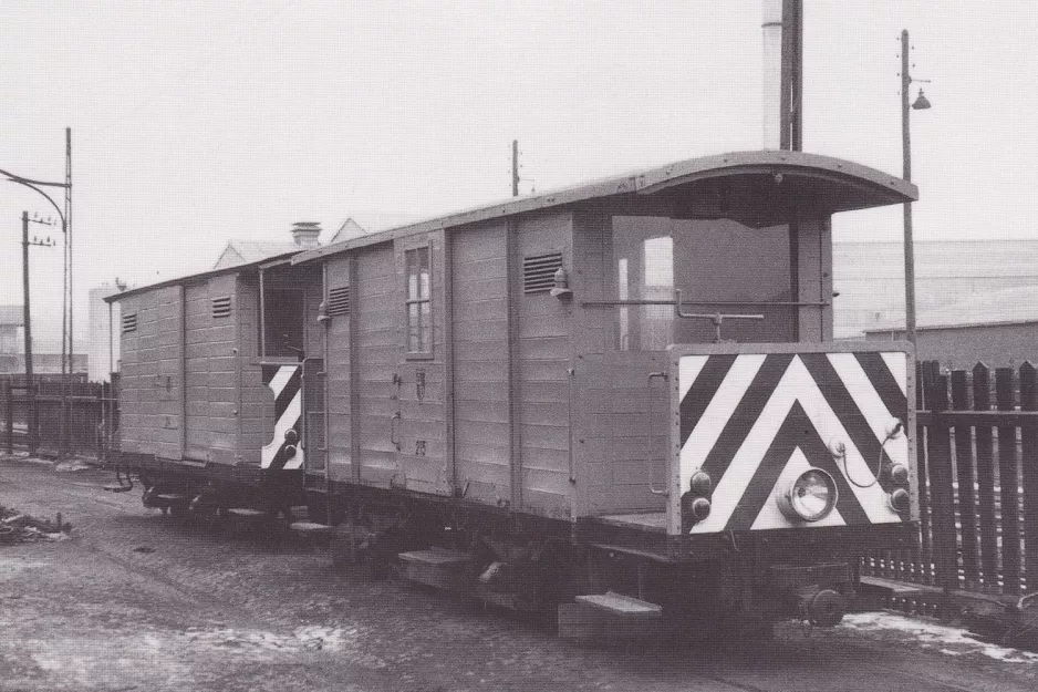 Postkarte: Mainz Güterwagen 215 am Kreyßigstr. (1964)