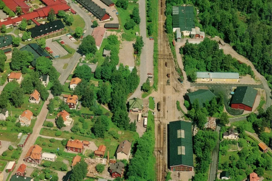 Postkarte: Malmköping Museispårvägen (1970)