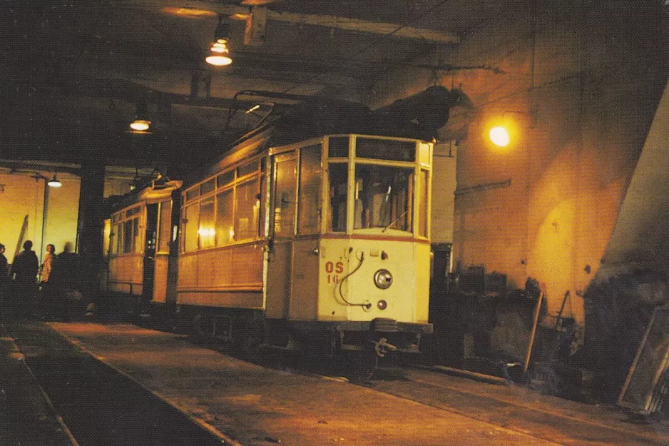 Postkarte: Naumburg (Saale) Triebwagen 16 innen Naumburger Straßenbahn (1979)