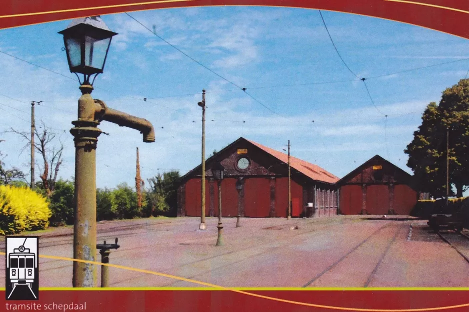 Postkarte: Schepdaal vor Straßenbahndepot (2009)