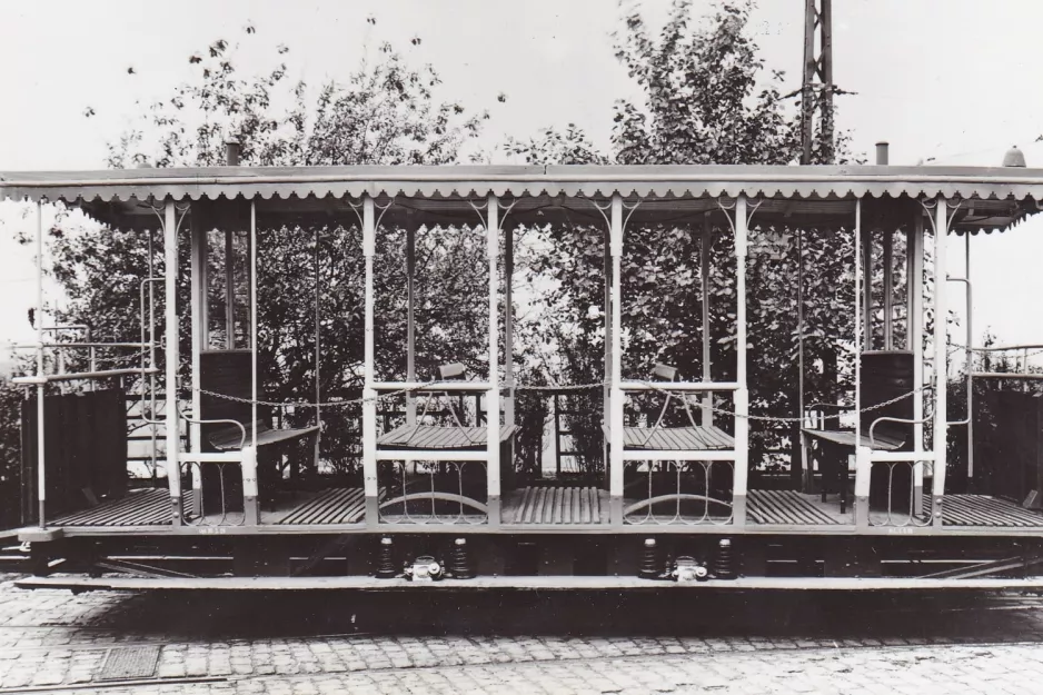 Postkarte: Sommerbeiwagen der Serie 204-211 Baujahr 1894 (1895)