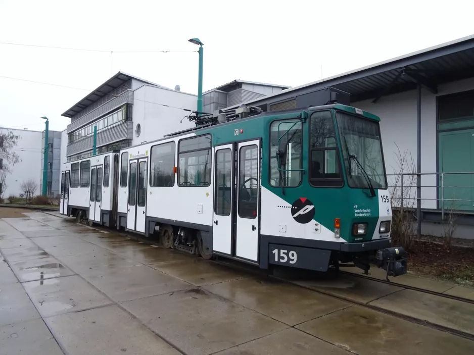 Potsdam Gelenkwagen 159 am Fritz-Zubeil-Str. (2018)