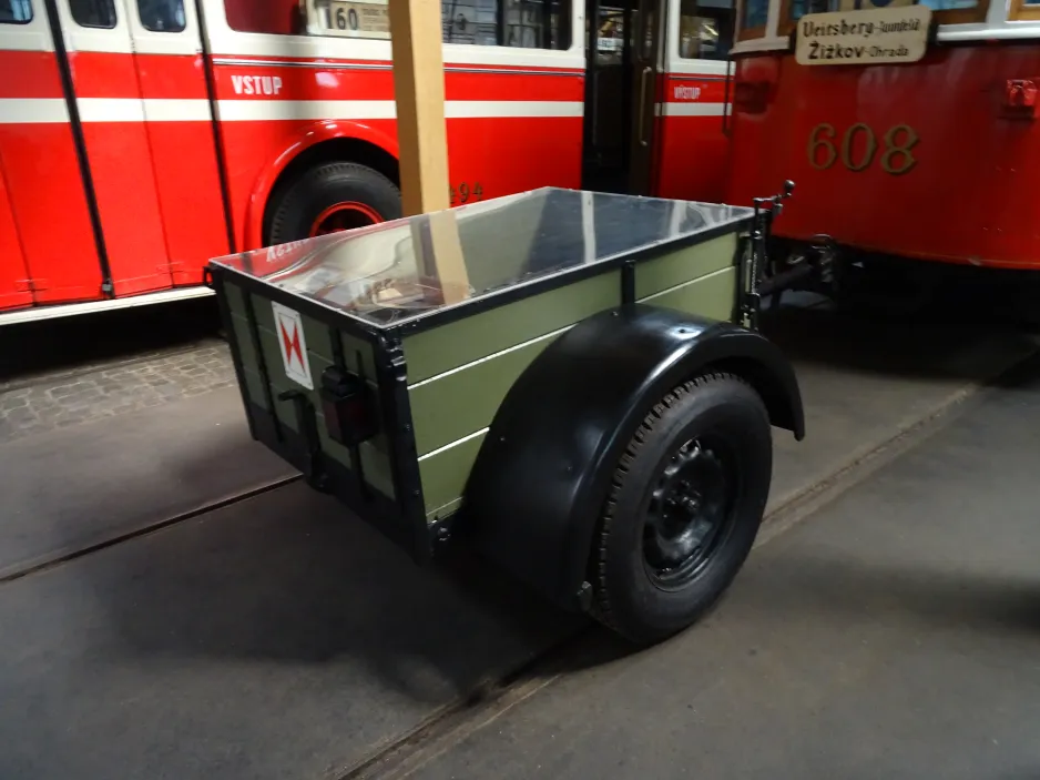 Prag Güterwagen im Muzeum Městské Hromadné Dopravy (2024)