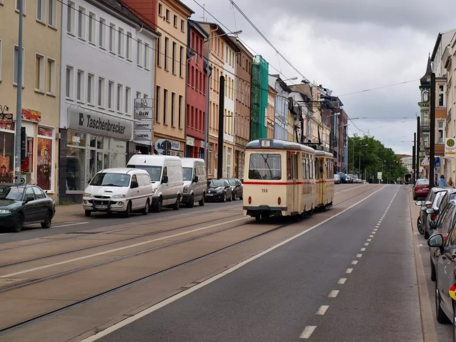 Rostock Beiwagen 156nah Doberaner Platz (2010)