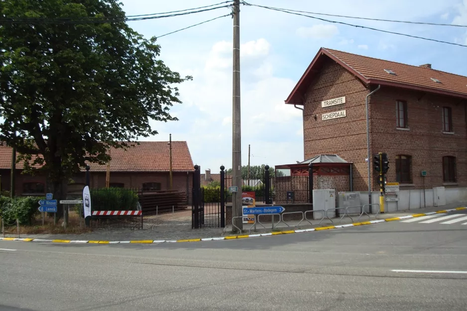 Schepdaal draußen Straßenbahndepot (2010)