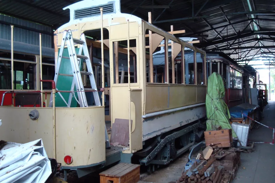 Schönberger Strand Beiwagen 310 innen Museumsbahnen (2013)