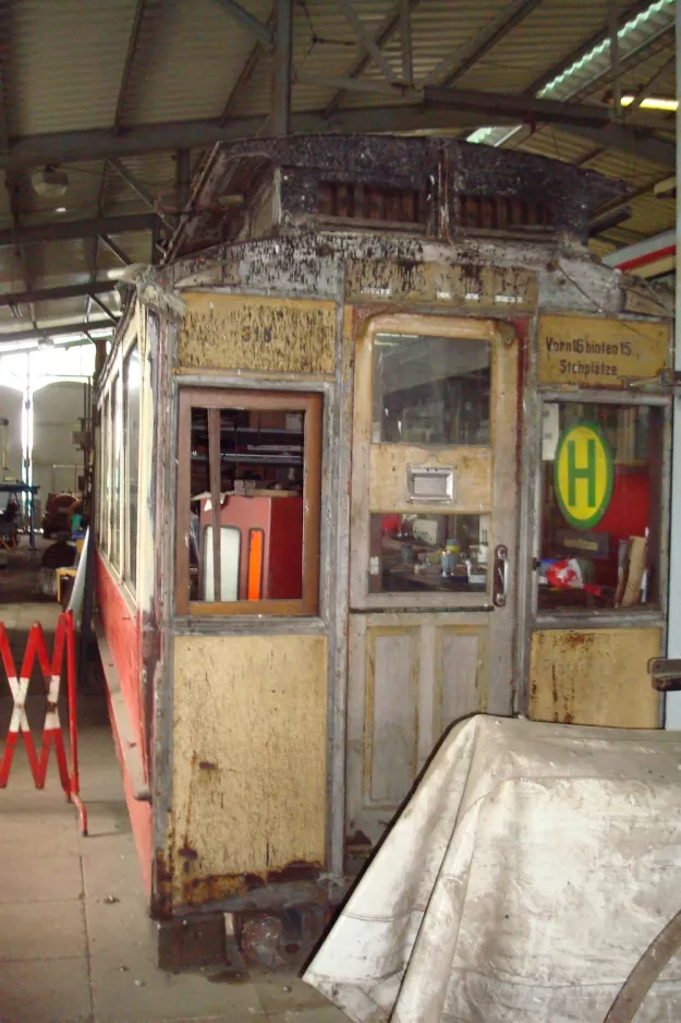 Schönberger Strand Beiwagen 340 innen Museumsbahnen (2011)