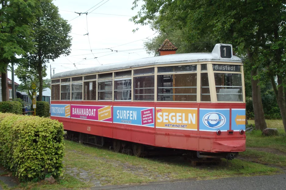 Schönberger Strand Beiwagen 4391 am Museumsbahnen (2015)